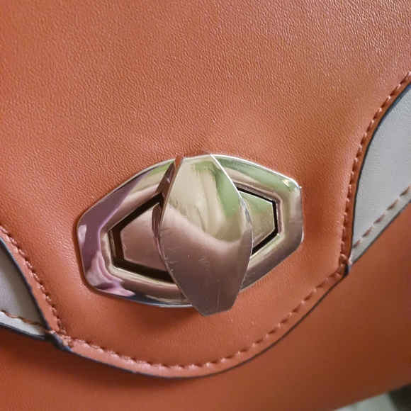 Urban Expressions Colorblock Clutch Shoulder bag Mod Groovy Purse - Picture 5 of 6